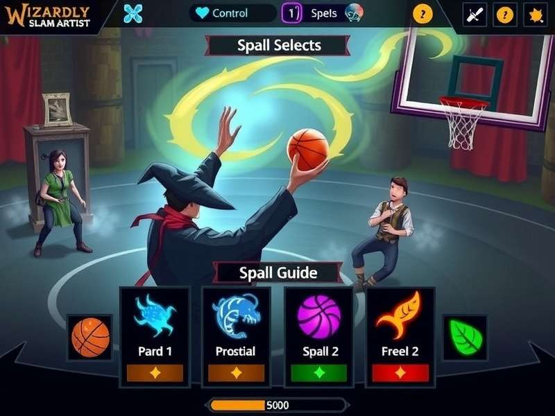 Wizardly Slam Artist strategy guide showing spell combinations